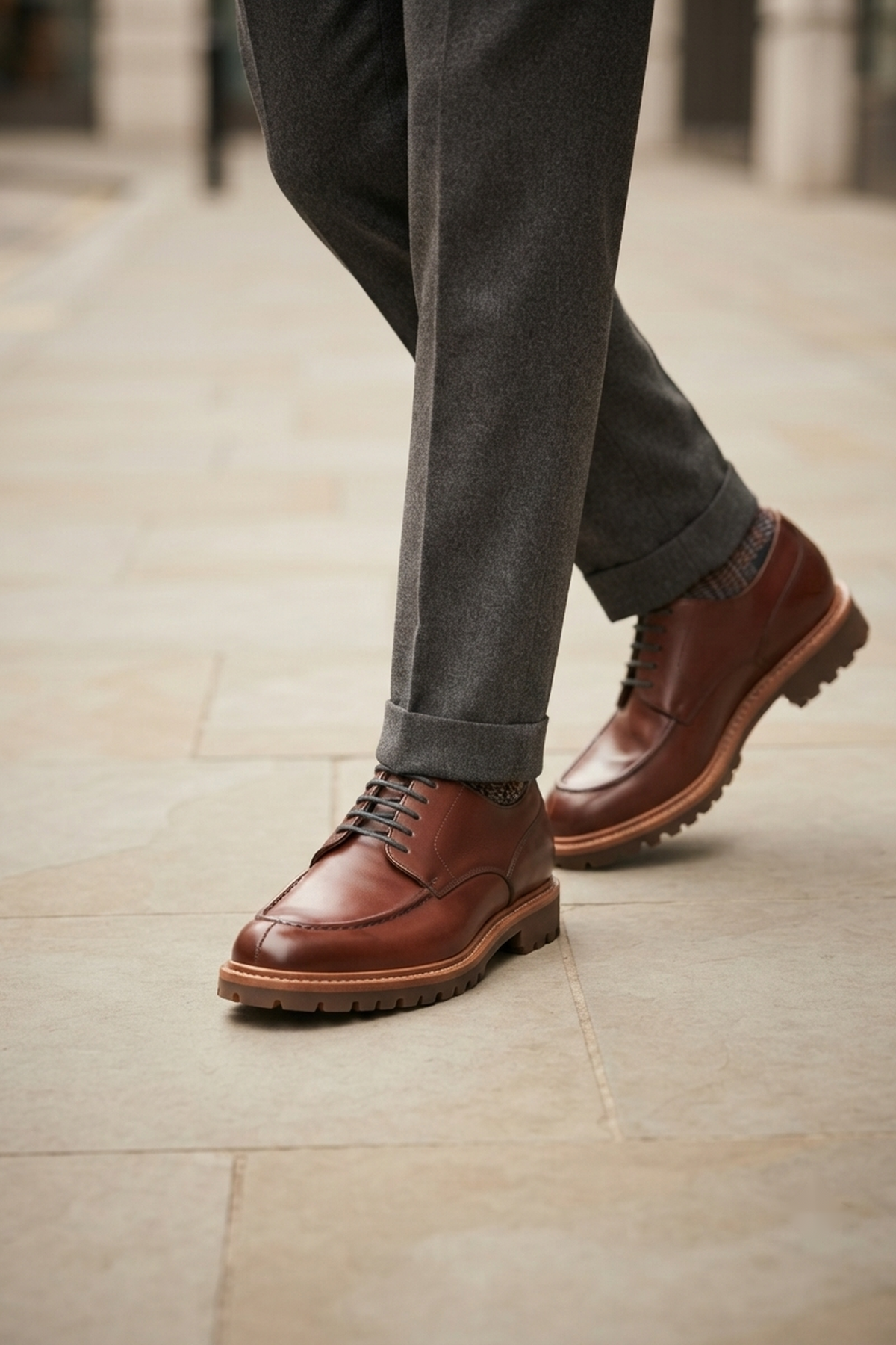 PROMENEUR MARRON - DERBY