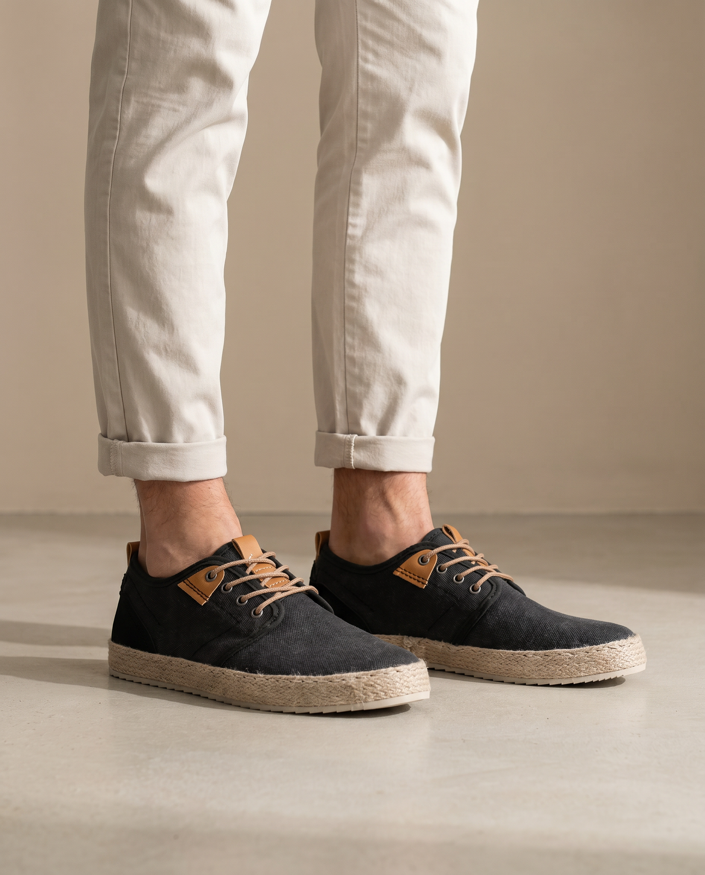 REMO NOIR - ESPADRILLE
