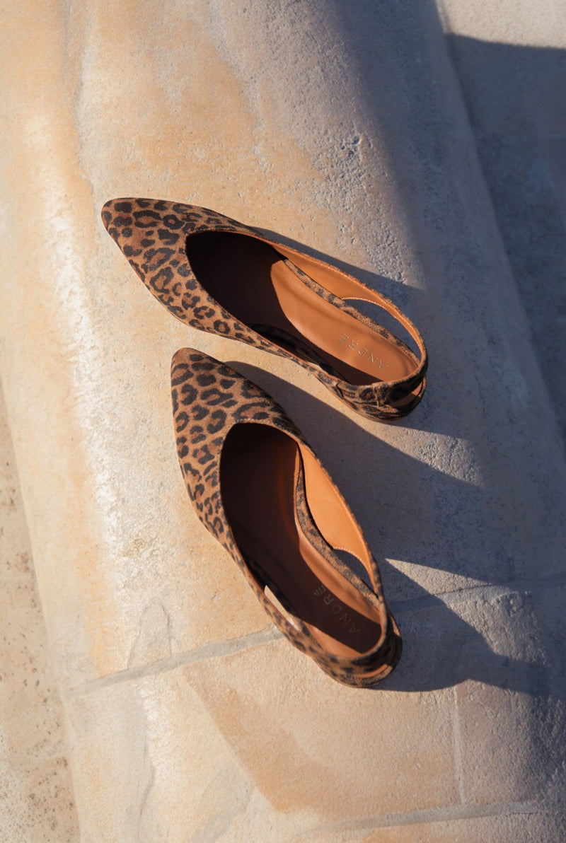 ROSEE LEOPARD - SLINGBACK