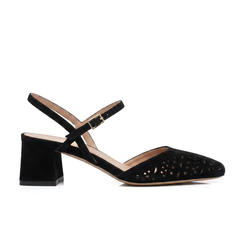 ROSSIA NOIR SUEDE - SANDALE
