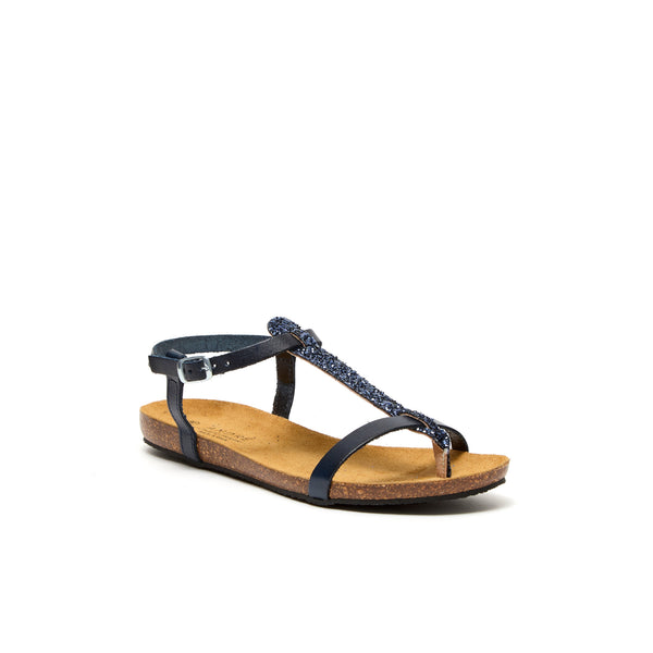 RUBIS BLEU MARINE - SANDALE