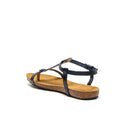 RUBIS BLEU MARINE - SANDALE