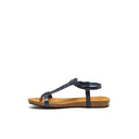 RUBIS BLEU MARINE - SANDALE