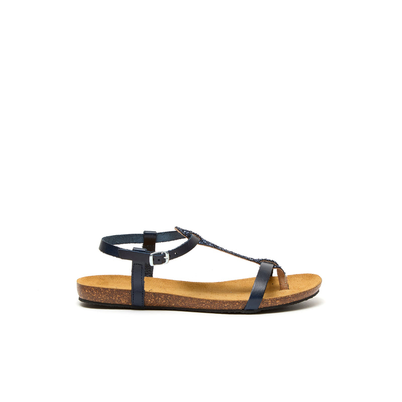 RUBIS BLEU MARINE - SANDALE