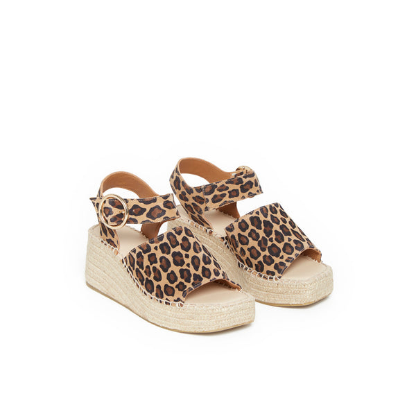 SAPHIRA LEOPARD - ESPADRILLE