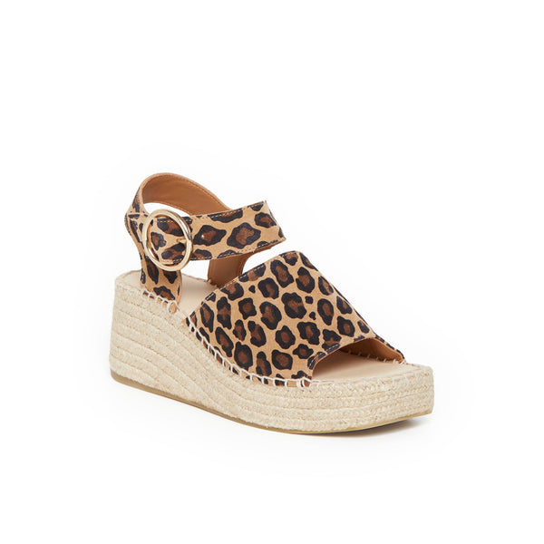 SAPHIRA LEOPARD - ESPADRILLE