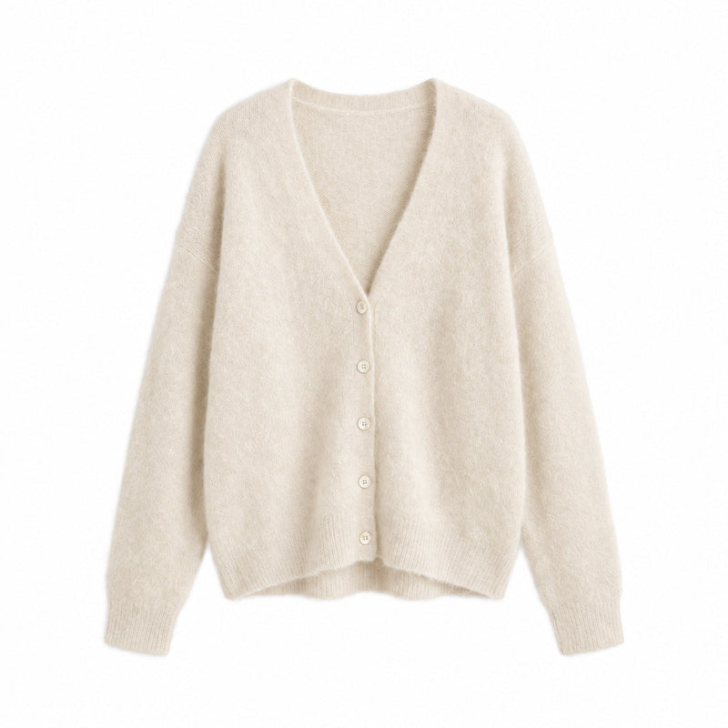 SERAPHINE - MELANGE LAINE ET CACHEMIRE - ECRU - TU - GILET