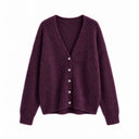 SERAPHINE - MELANGE LAINE ET CACHEMIRE - PRUNE - TU - GILET