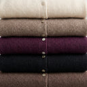 SERAPHINE - MELANGE LAINE ET CACHEMIRE - PRUNE - TU - GILET
