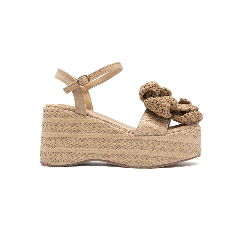 SILVIA BEIGE - ESPADRILLE