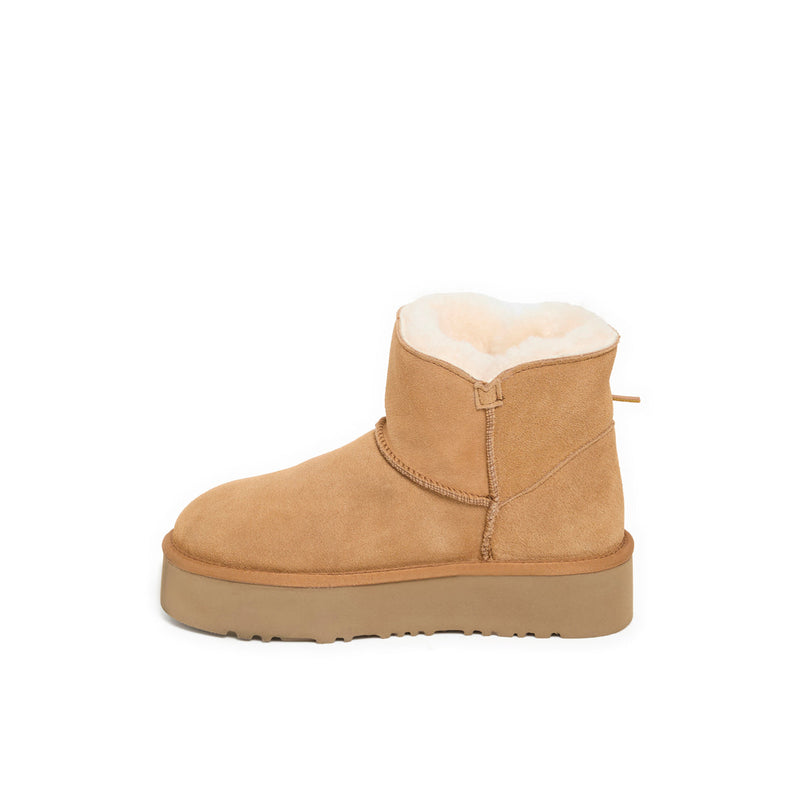SNOWBOW CAMEL - BOOTS FOURREES
