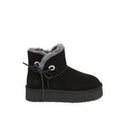 SNOWBOW NOIR - BOOTS FOURREES