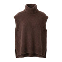 SOLENNE - MELANGE KID MOHAIR ET LAINE - CHOCOLAT - TU - PULL