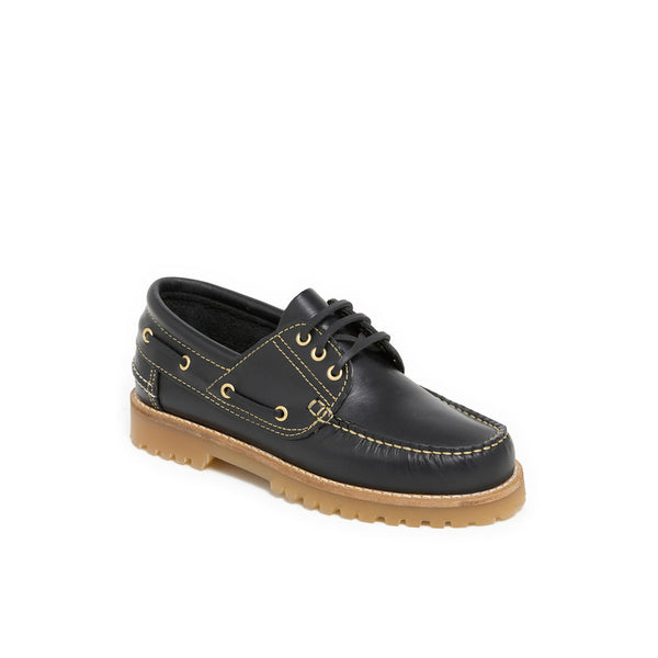 SOLINE NOIR - MOCASSIN