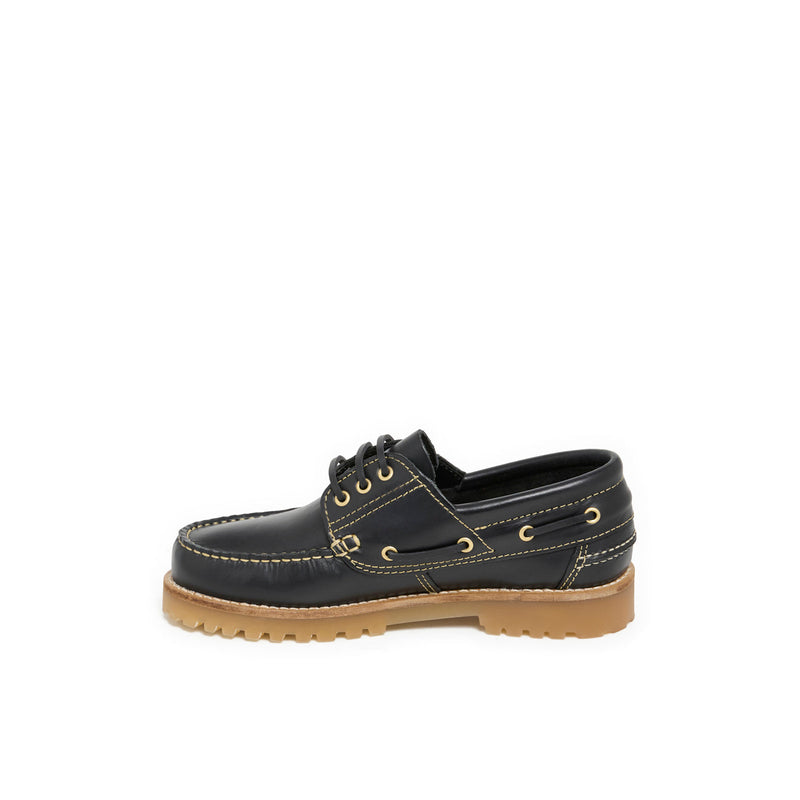 SOLINE NOIR - MOCASSIN