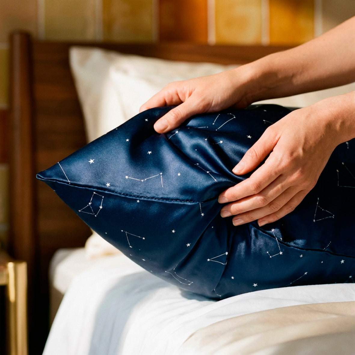 Pillowcase silk - Nuit de soie Astral