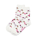 Chaussettes Teckel - Blanc
