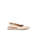 THALASSA ECRU VERNIS - SLINGBACK