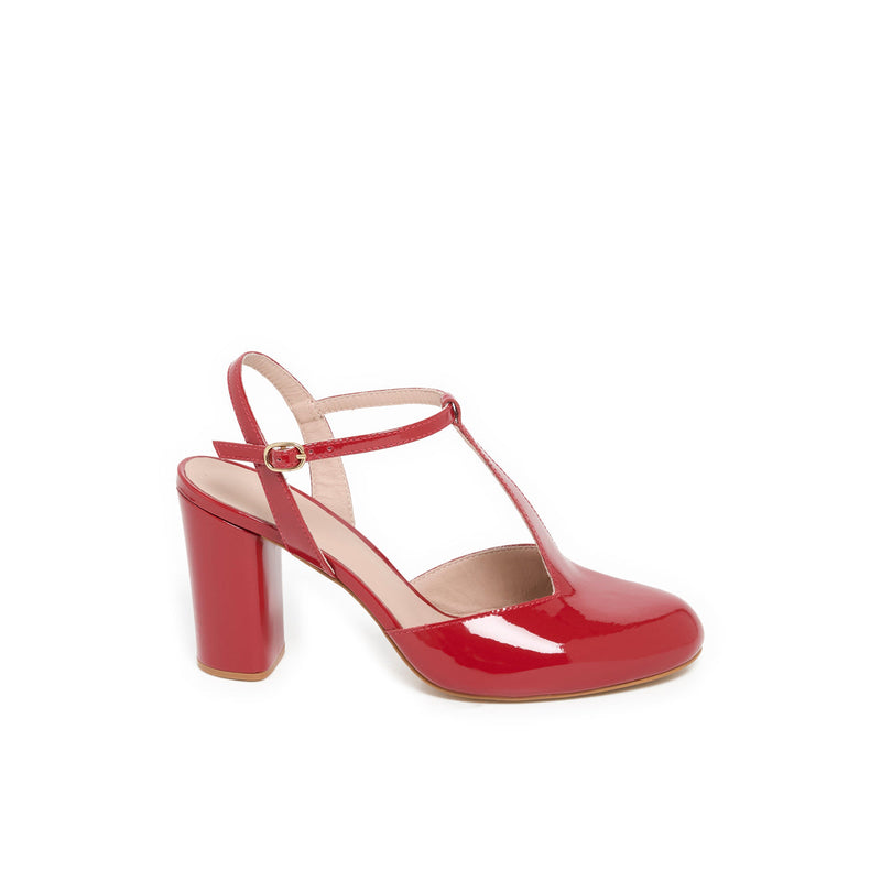THEOLINE ROUGE - ESCARPIN