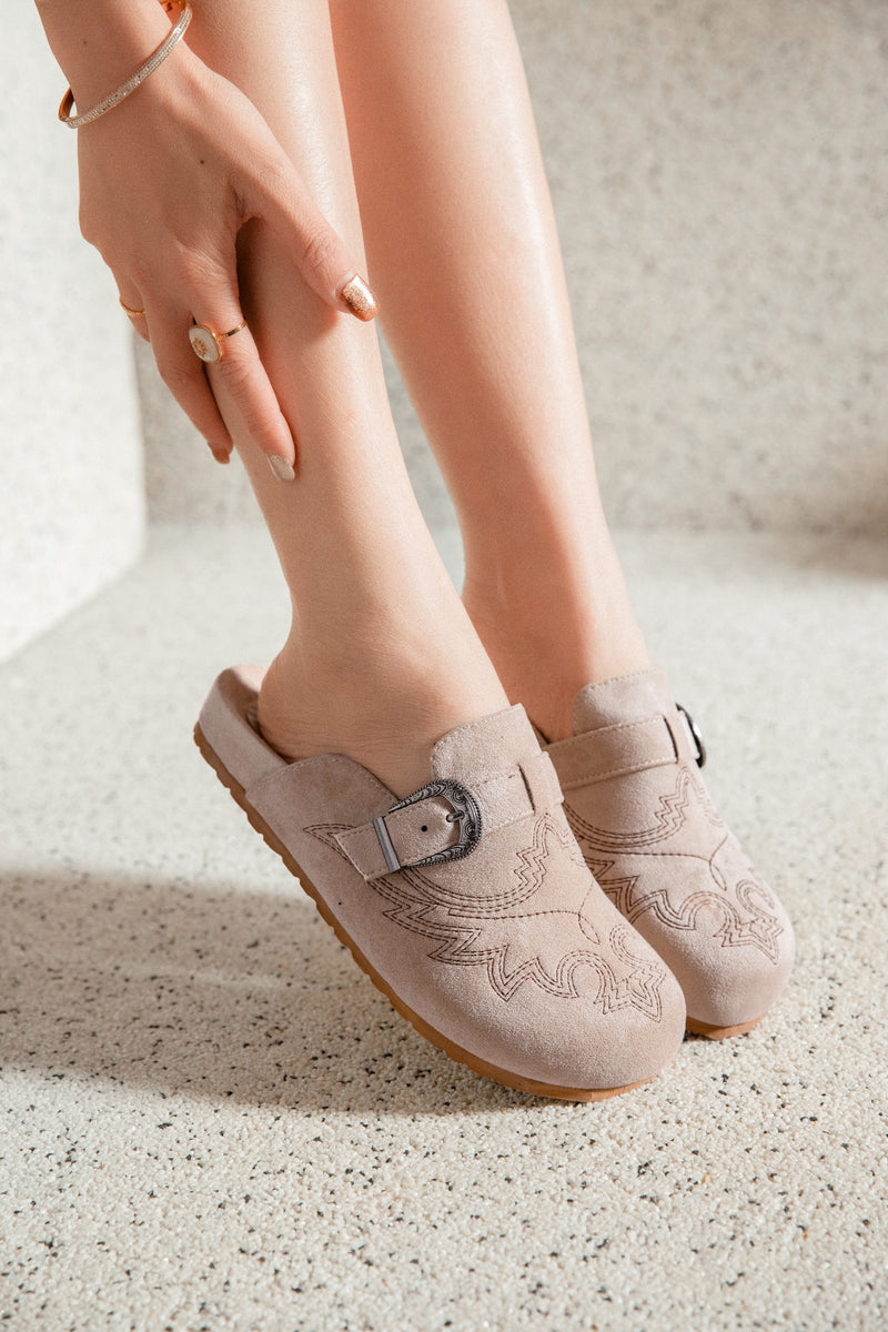TORNA TAUPE - MULE