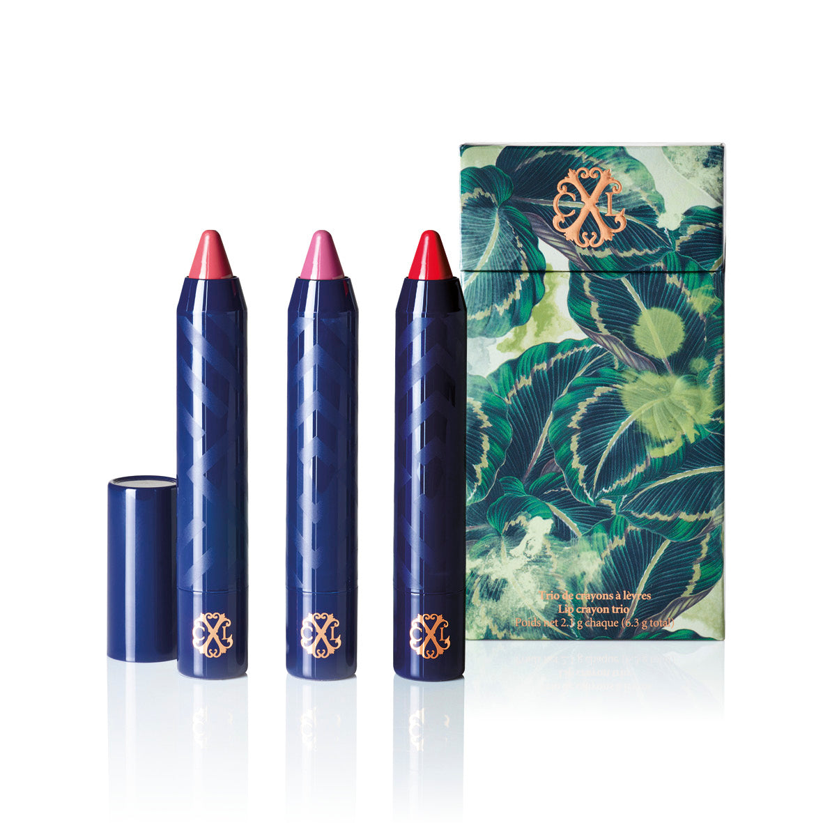 Lip pencil trio