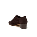 VERNIE CHOCOLAT SUEDE - RICHELIEU