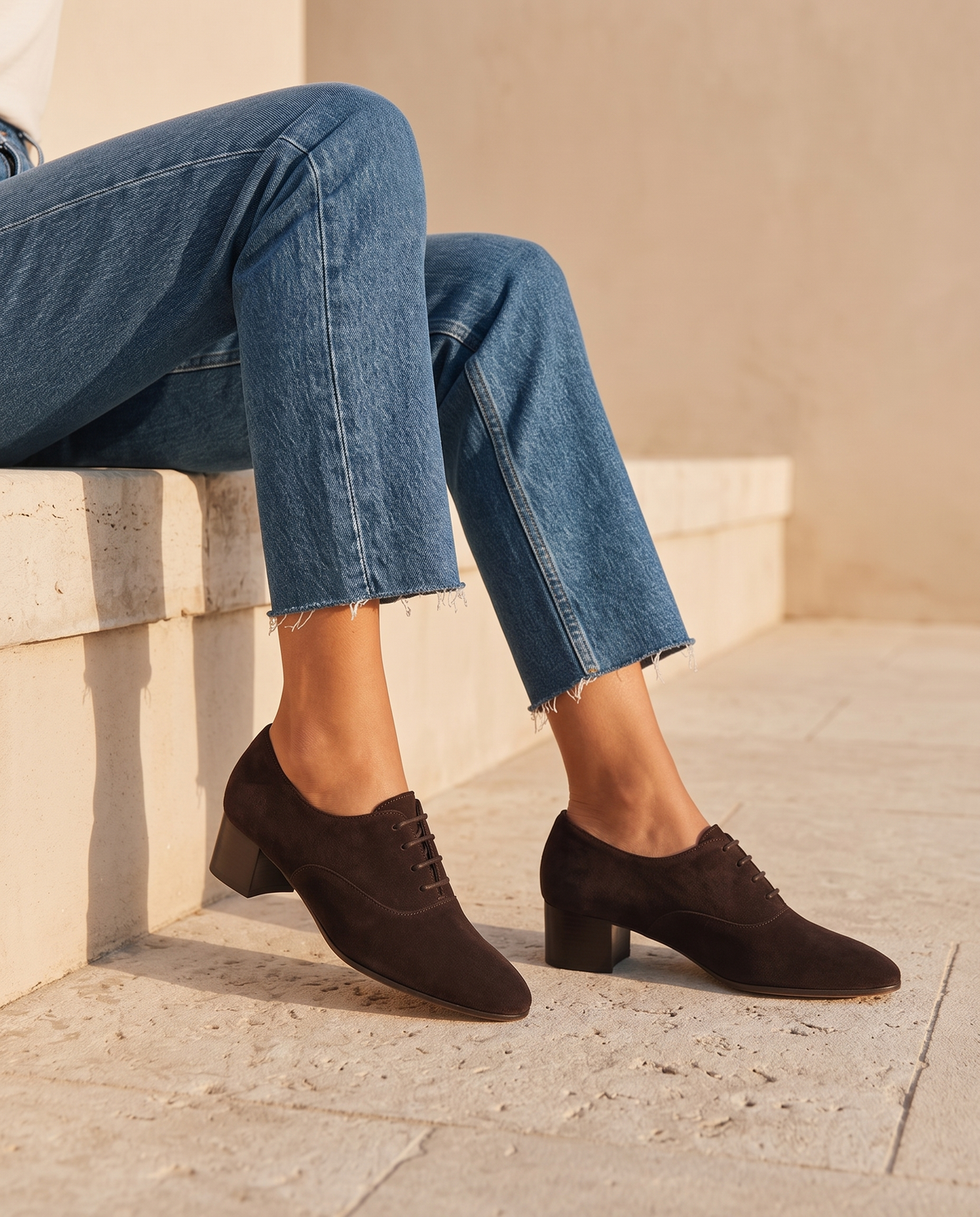 VERNIE CHOCOLAT SUEDE