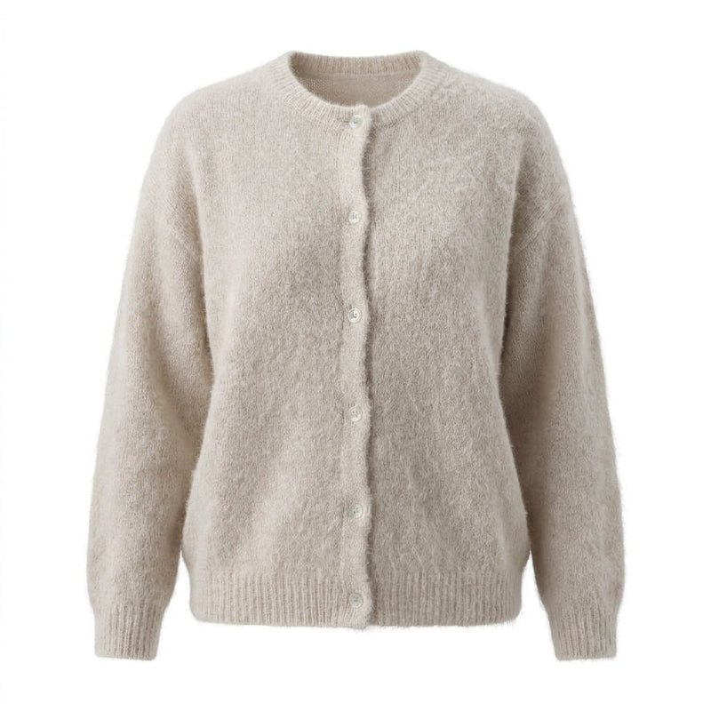 YSADORA - BABY ALPAGA MELANGE - BEIGE - TU - GILET
