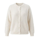YSADORA - BABY ALPAGA MELANGE - BLANC - TU - GILET