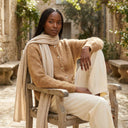 YSADORA - BABY ALPAGA MELANGE - CAMEL - TU - GILET