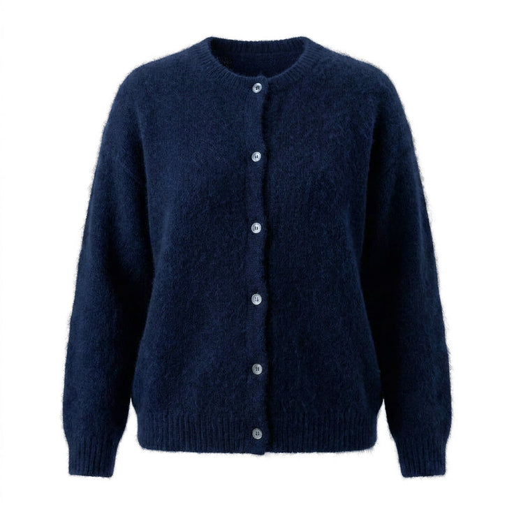 YSADORA - BABY ALPAGA MELANGE - MARINE - TU - GILET
