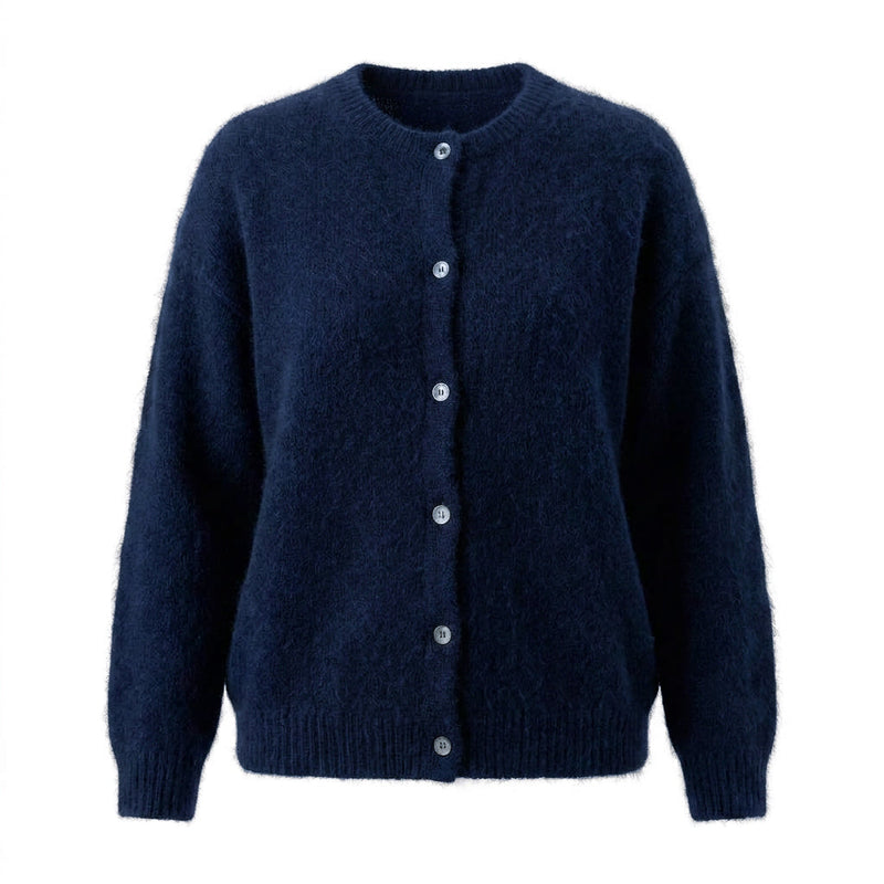 YSADORA - BABY ALPAGA MELANGE - MARINE - TU - GILET