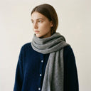 YSADORA - BABY ALPAGA MELANGE - MARINE - TU - GILET