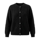 YSADORA - BABY ALPAGA MELANGE - NOIR - TU - GILET