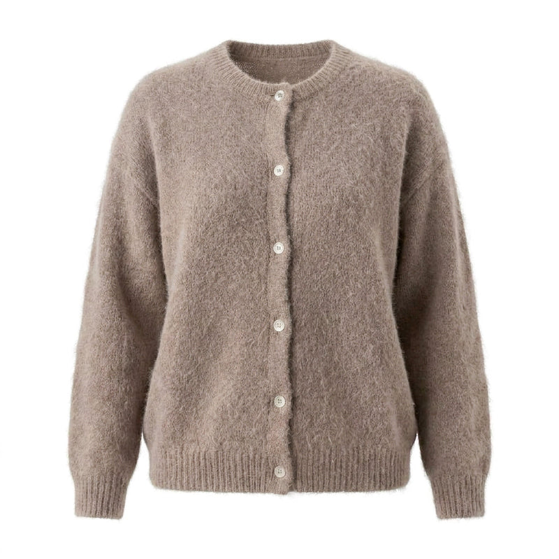 YSADORA - BABY ALPAGA MELANGE - TAUPE - TU - GILET