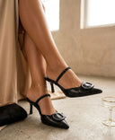 YSOLIA NOIR - SLINGBACK