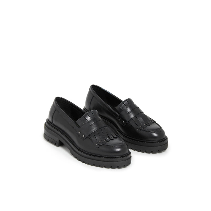 ZELDA NOIR - MOCASSIN