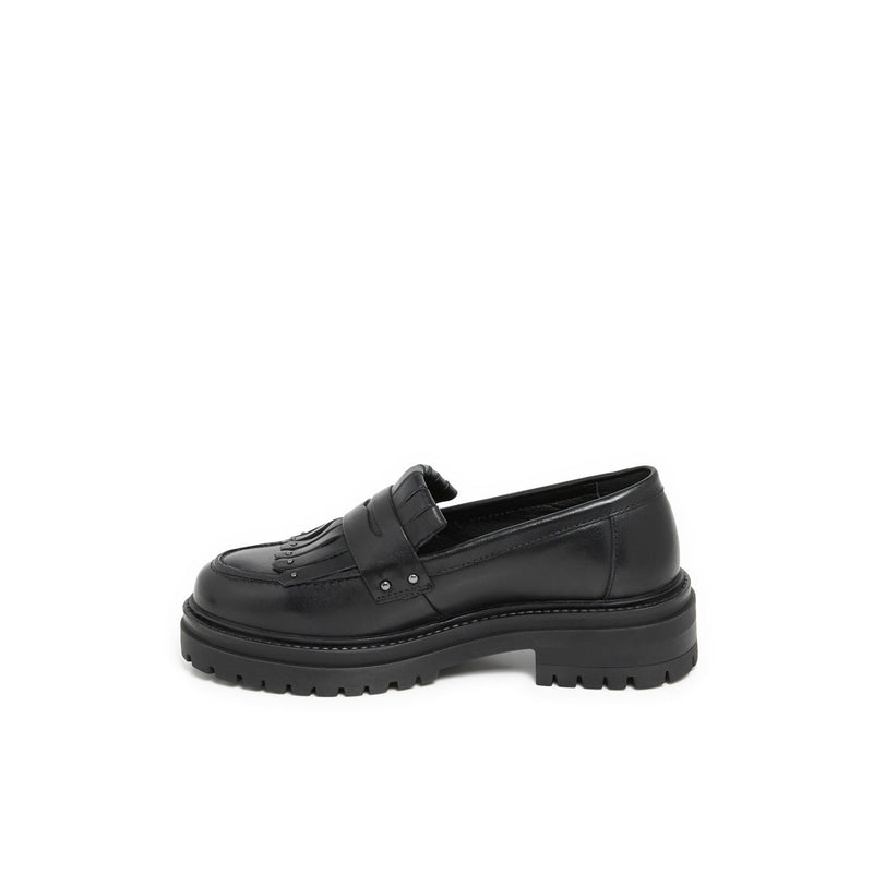ZELDA NOIR - MOCASSIN