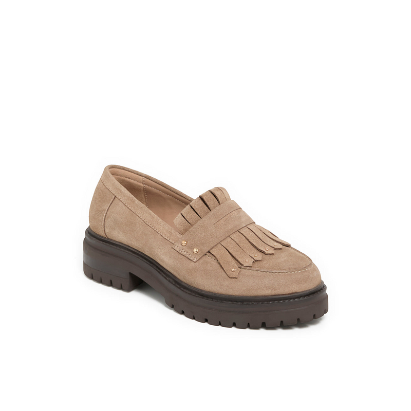 ZELDA TAUPE - MOCASSIN