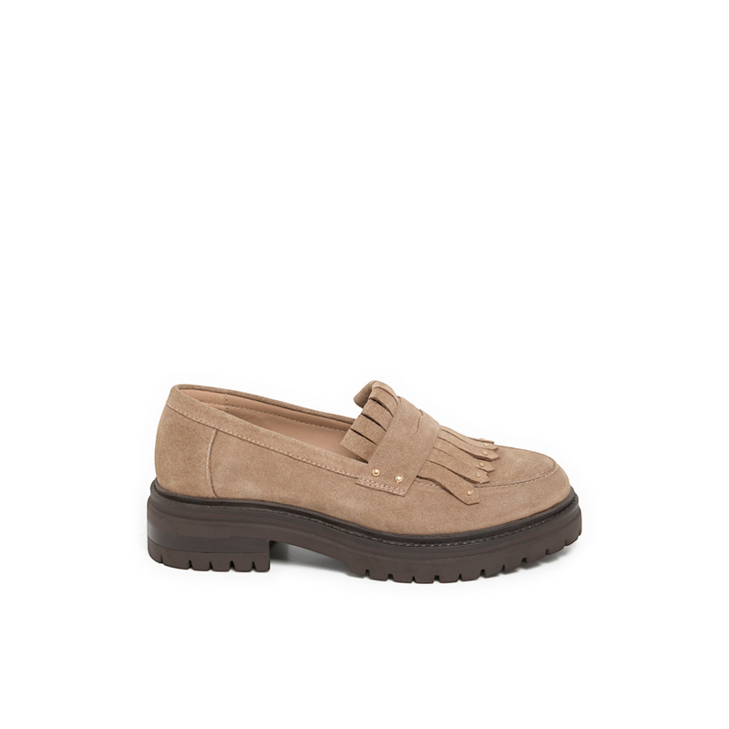 ZELDA TAUPE - MOCASSIN